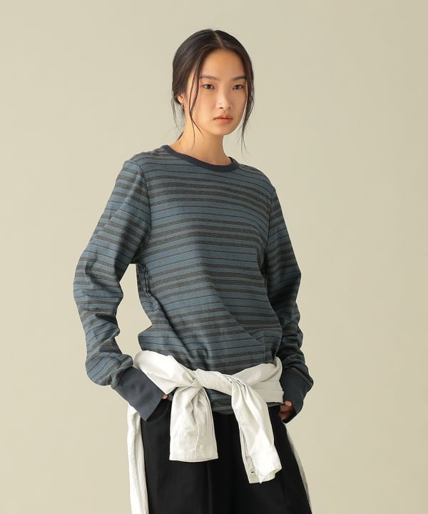 Bobbi Stripe Longsleeve Model：H170cm Size：