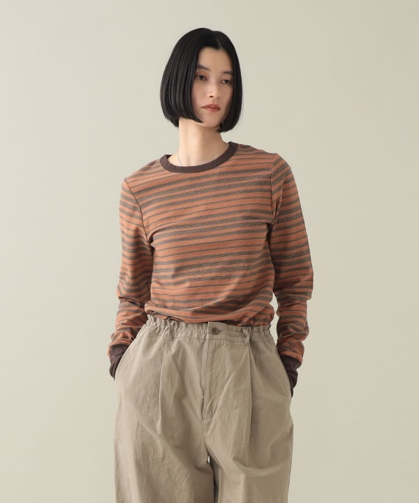 Bobbi Stripe Longsleeve Model：H170cm Size：