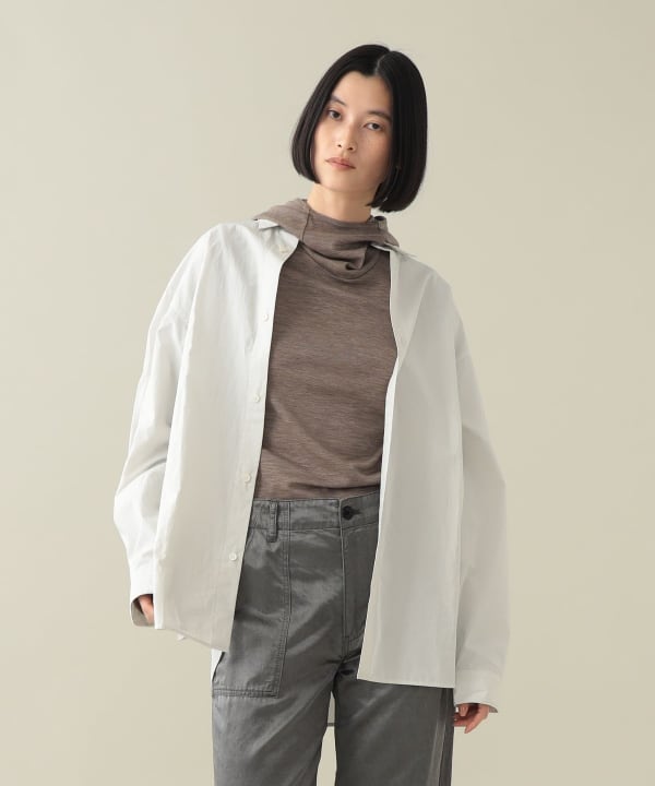 Reed Wool Hooded Base Layer Model：H170cm Size：
