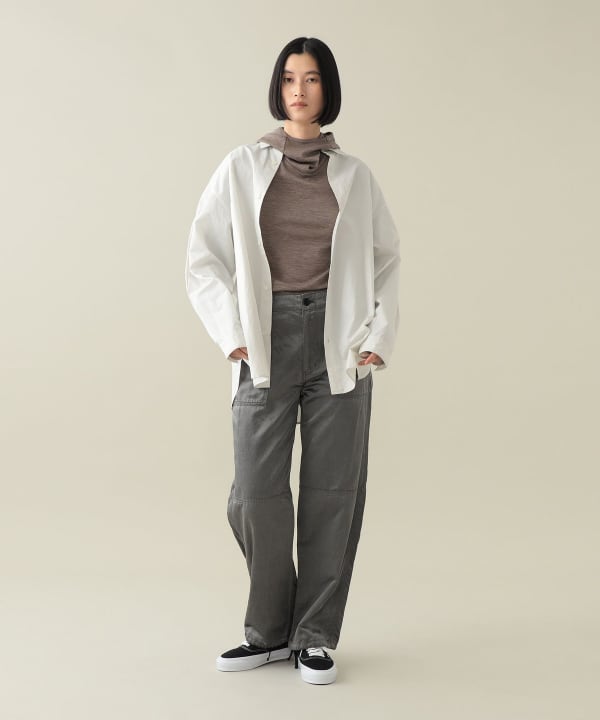 Reed Wool Hooded Base Layer Model：H170cm Size：