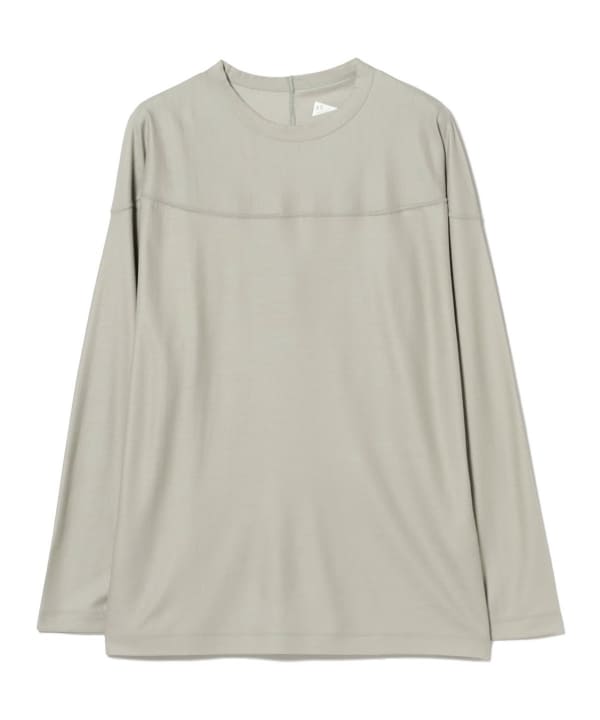 【ノベルティ対象】Teddy Wool Jersey Longsleeve Tee