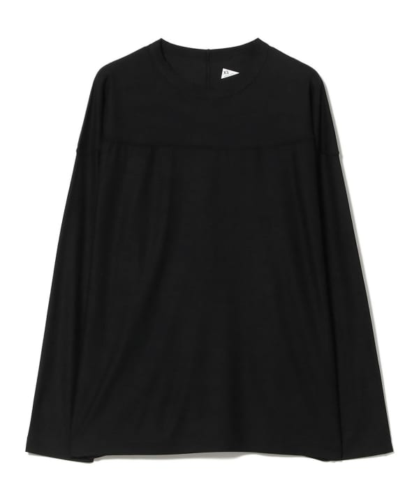【ノベルティ対象】Teddy Wool Jersey Longsleeve Tee