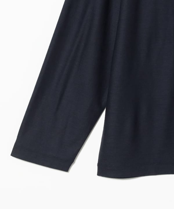 【ノベルティ対象】Teddy Wool Jersey Longsleeve Tee