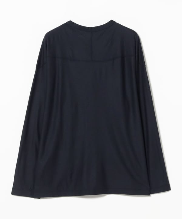 【ノベルティ対象】Teddy Wool Jersey Longsleeve Tee