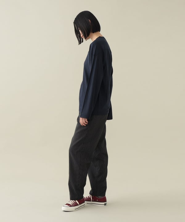 【ノベルティ対象】Teddy Wool Jersey Longsleeve Tee Model：H170cm Size：