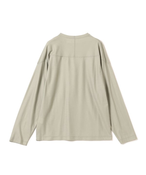【ノベルティ対象】Teddy Wool Jersey Longsleeve Tee