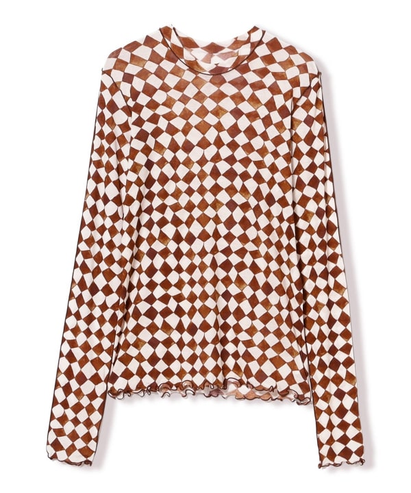 HAKUJI / Diamond Print Rib L/S Pullover
