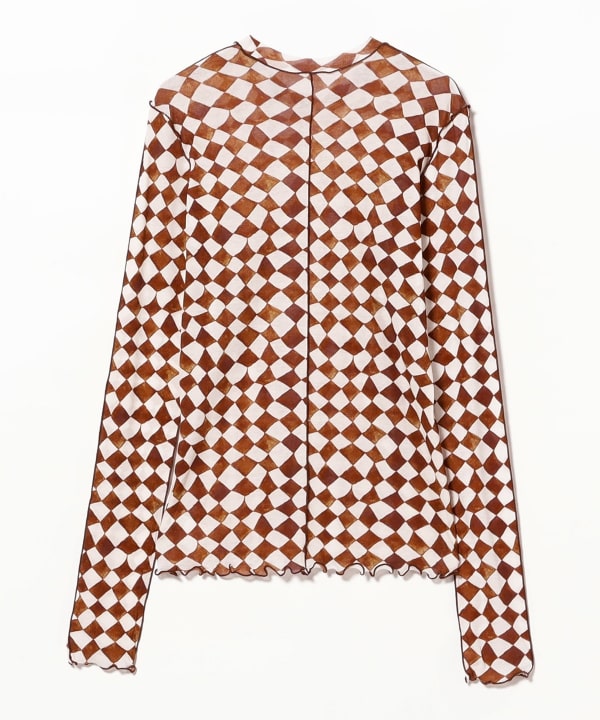 HAKUJI / Diamond Print Rib L/S Pullover