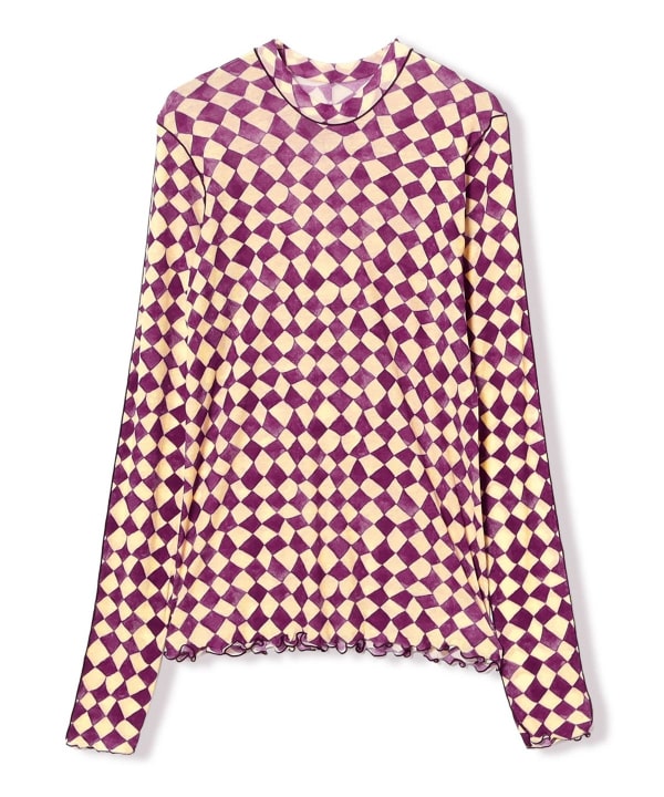 HAKUJI / Diamond Print Rib L/S Pullover