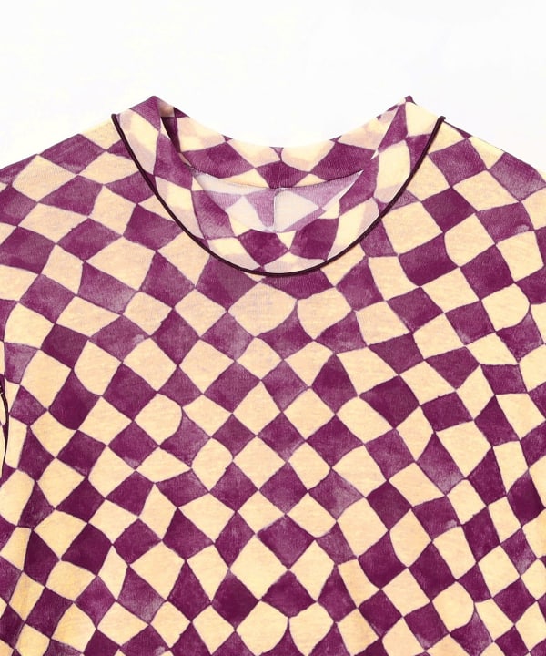 HAKUJI / Diamond Print Rib L/S Pullover