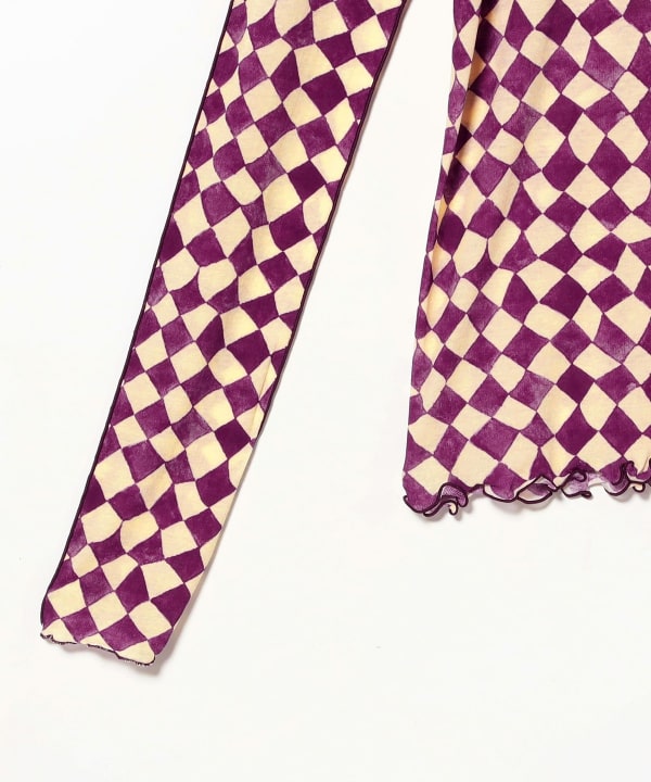 HAKUJI / Diamond Print Rib L/S Pullover