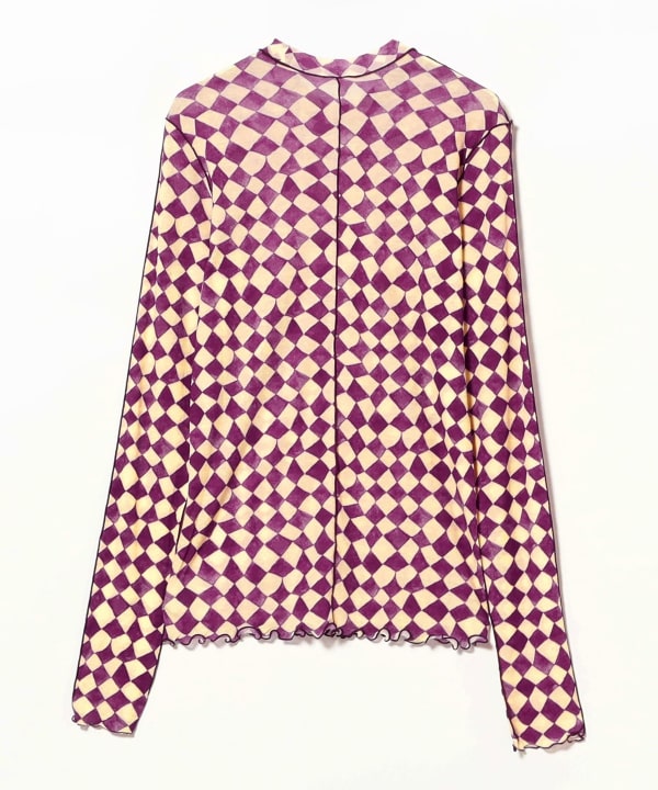 HAKUJI / Diamond Print Rib L/S Pullover