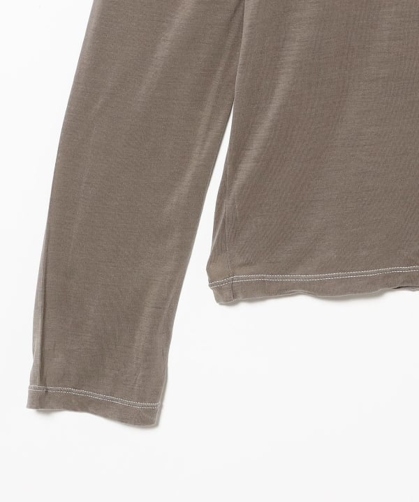 Baserange / Long-Sleeve Turtleneck - Bamboo Lyocell