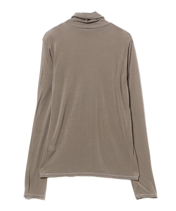Baserange / Long-Sleeve Turtleneck - Bamboo Lyocell