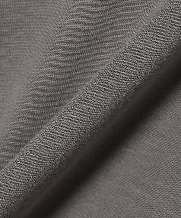 BATONER / SUEDE TOUCH CREW NECK LONG SLEEVE T-SHIRT