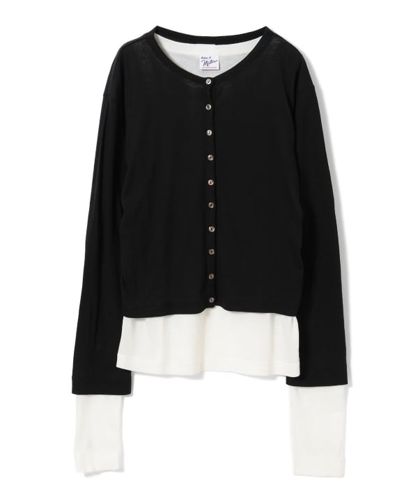 【EXCLUSIVE】Robert P. Miller / Long sleeve Tshirt & cardigan