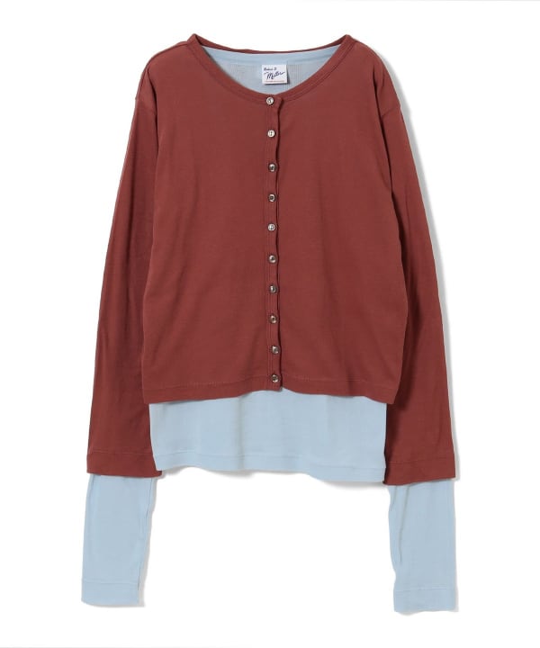 【EXCLUSIVE】Robert P. Miller / Long sleeve Tshirt & cardigan