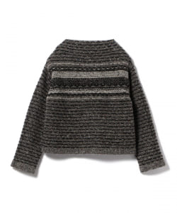 Pilgrim Surf+Supply / Clara Reverse Fair Isle Mockneck Sweater