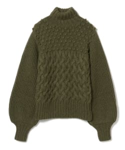 APIECE APART / Crop Turtle Neck Knit