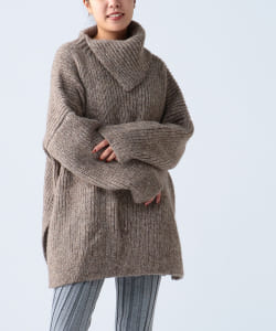 LAUREN MANOOGIAN / Rib Split Turtle Neck