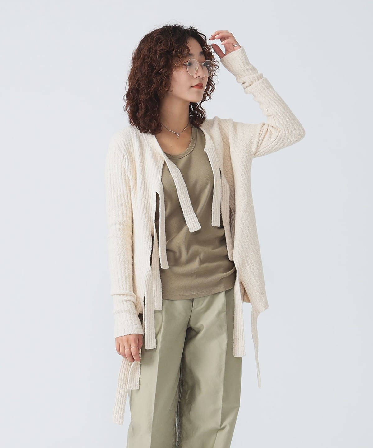 Pilgrim Surf+Supply（ピルグリム サーフ+サプライ）LAUREN MANOOGIAN / LACED Cardigan（トップス  カーディガン）通販｜BEAMS