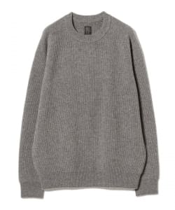 〈WOMEN〉BATONER / Rib Crew Neck