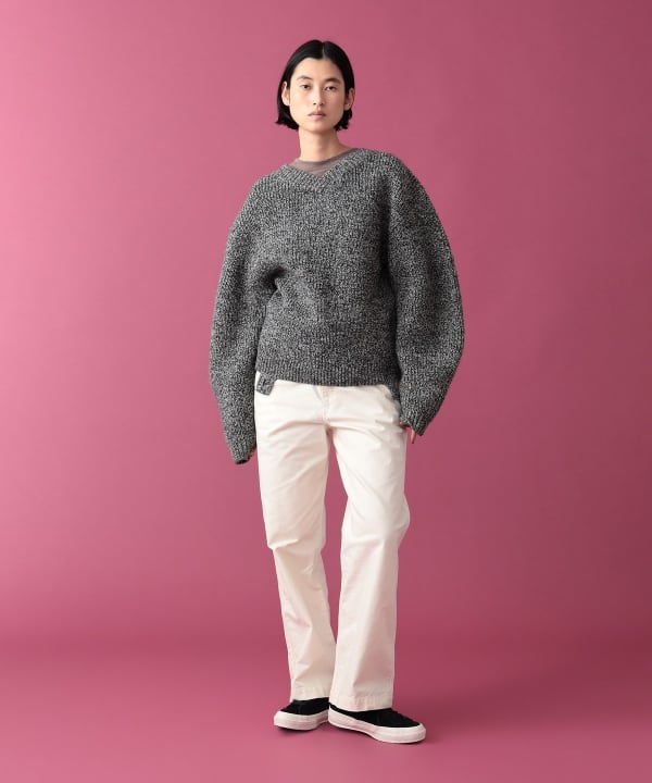 トップス Jonnlynx British yarn pullover British yarn pullover – jonnlynx offical store