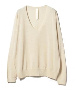 LAUREN MANOOGIAN / SOFT V Neck Knit