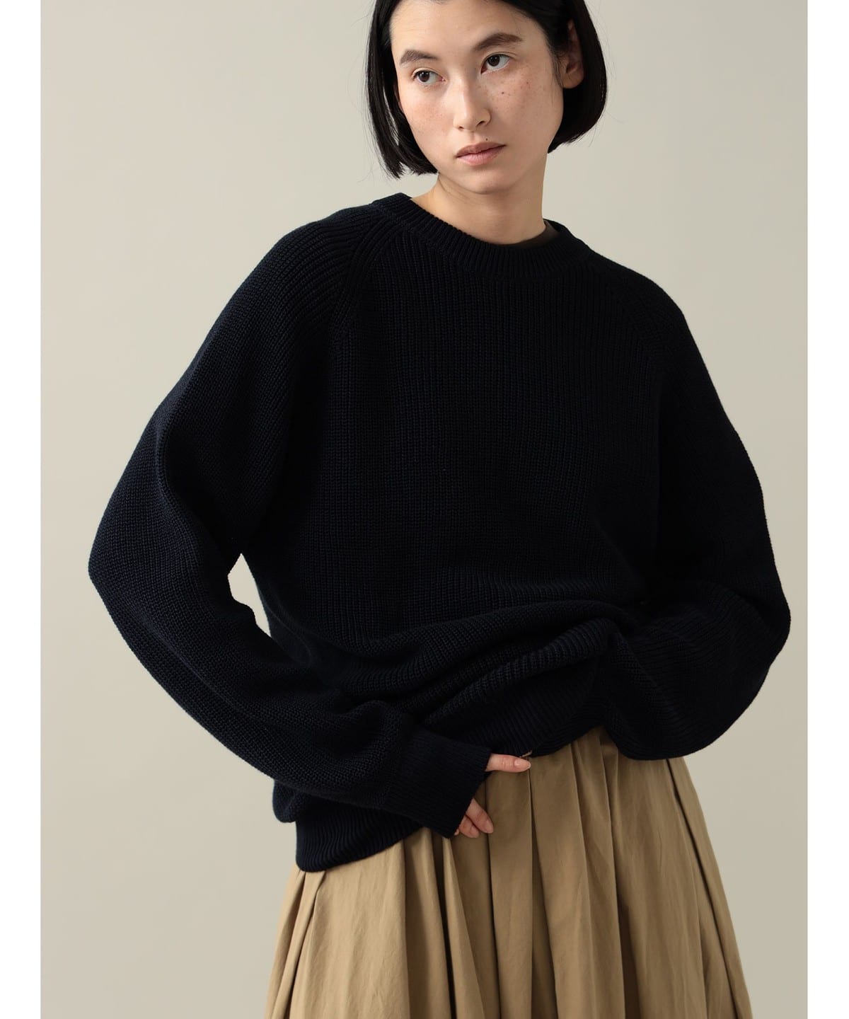 Agnes Crew Knit トップス WOMEN NAVY 0 Agnes Crew Knit トップス WOMEN NAVY 0
