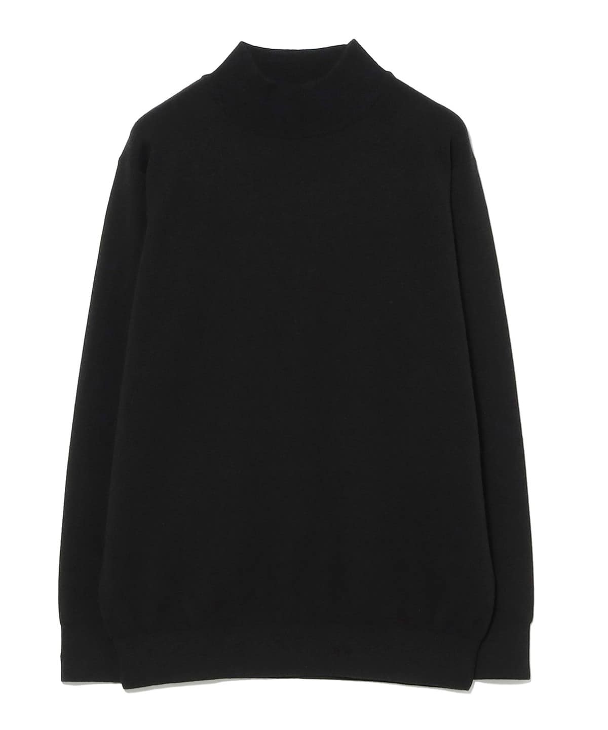 BATONER バトナー / SUNSHINE CASHMERE MOCK NECK トップス WOMEN BLACK 1 BATONER バトナー / SUNSHINE CASHMERE MOCK NECK トップス WOMEN BLACK 1