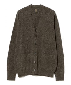 BATONER / SILK V NECK CARDIGAN