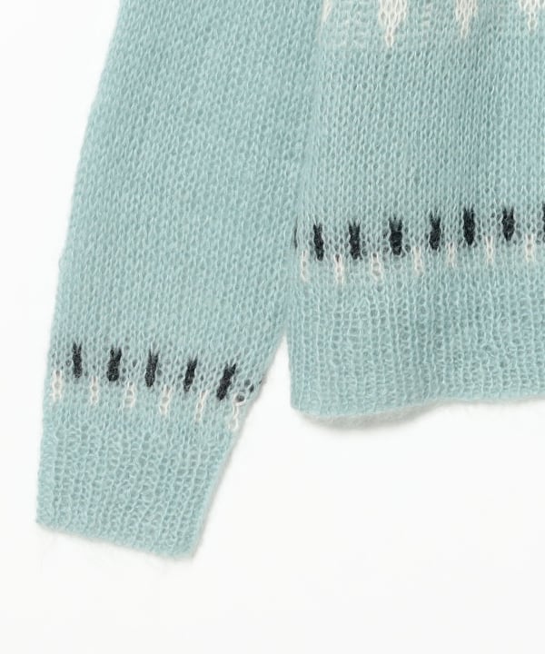 NOMARHYTHM TEXTILE / Hand Knit Snowflake Sweater