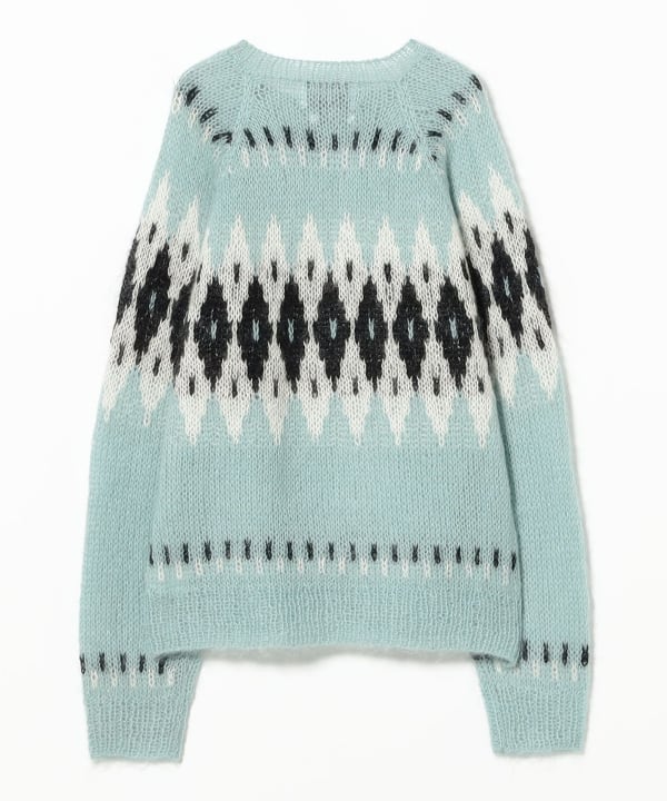 NOMARHYTHM TEXTILE / Hand Knit Snowflake Sweater