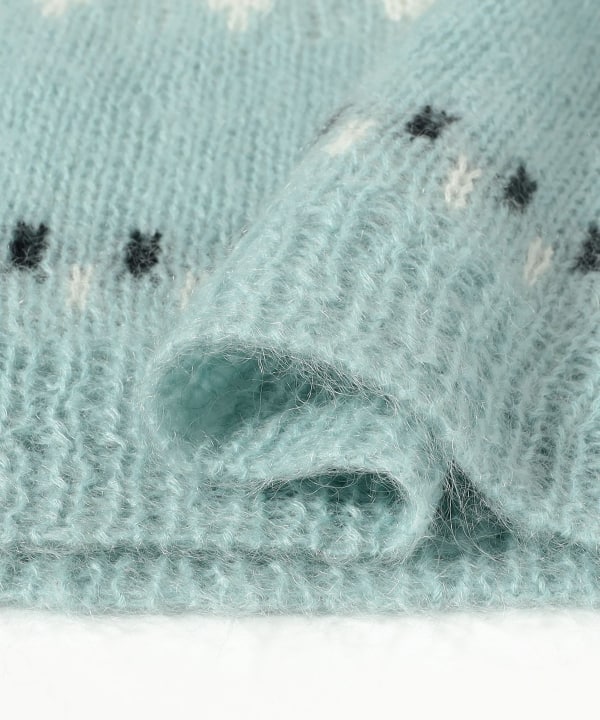 NOMARHYTHM TEXTILE / Hand Knit Snowflake Sweater