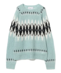 NOMARHYTHM TEXTILE / Hand Knit Snowflake Sweater