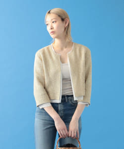 MADISONBLUE / CROPPED OPEN JACKET