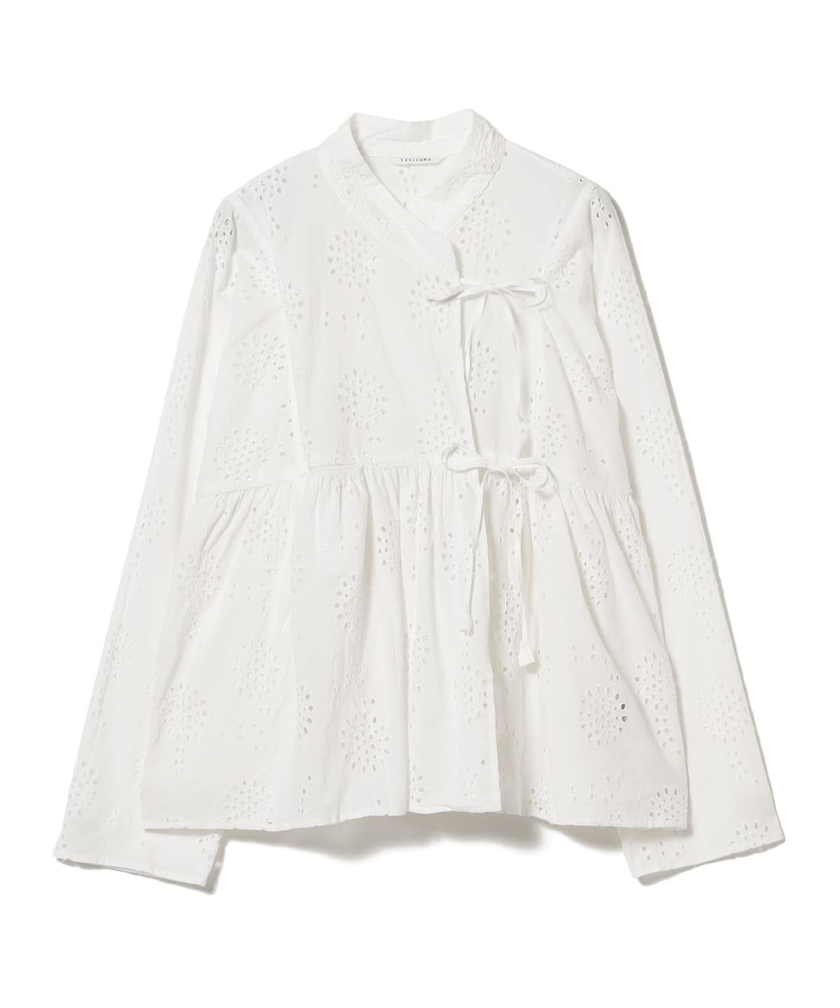 TOUJOURS トゥジュー / Rabari Jacket ジャケット WOMEN White Flower 2 TOUJOURS トゥジュー / Rabari Jacket ジャケット WOMEN White Flower 2
