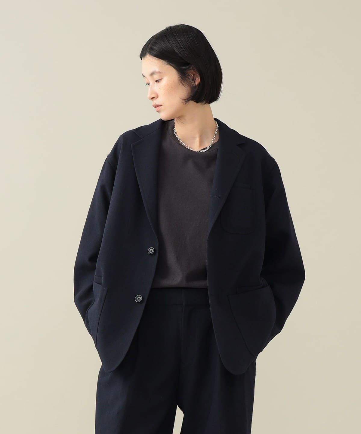 Itten Walker Jacket ジャケット WOMEN NAVY XS Itten Walker Jacket ジャケット WOMEN NAVY XS
