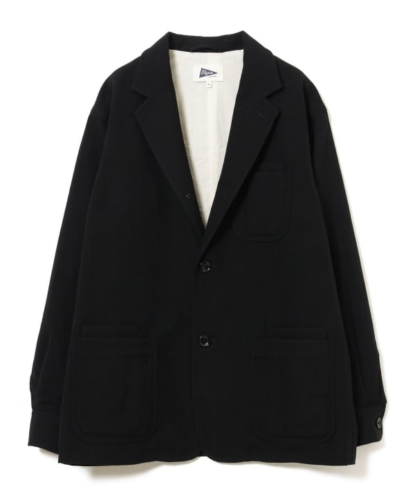 【+10%ポイントUP】Itten Walker Herringbone Jacket BLACK