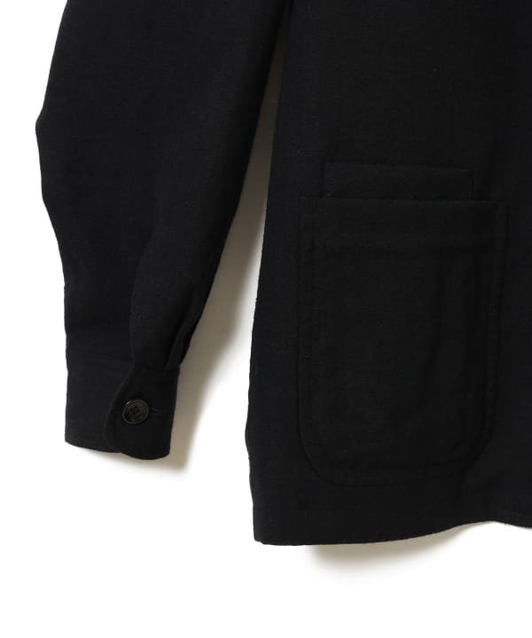 【+10%ポイントUP】Itten Walker Herringbone Jacket BLACK