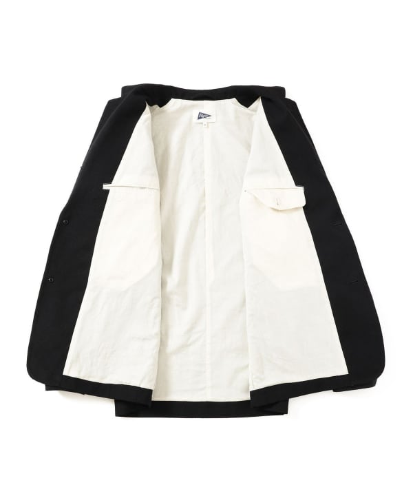 【+10%ポイントUP】Itten Walker Herringbone Jacket BLACK