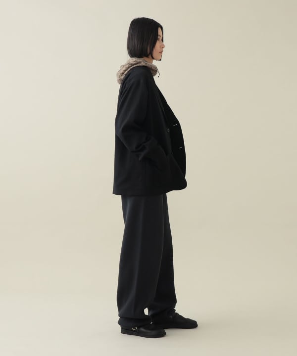 【+10%ポイントUP】Itten Walker Herringbone Jacket BLACK Model：H170cm Size：XS