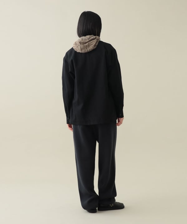 【+10%ポイントUP】Itten Walker Herringbone Jacket BLACK Model：H170cm Size：XS