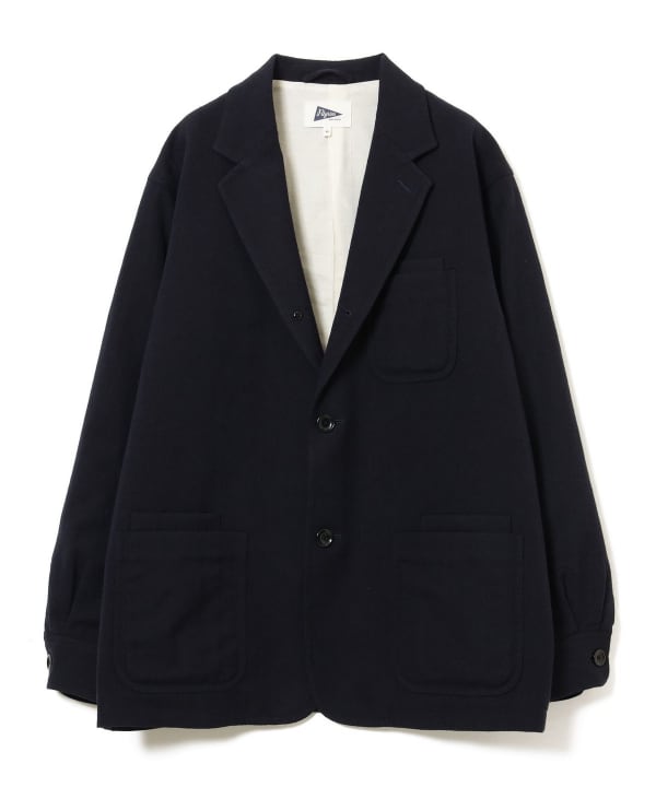 【+10%ポイントUP】Itten Walker Herringbone Jacket NAVY