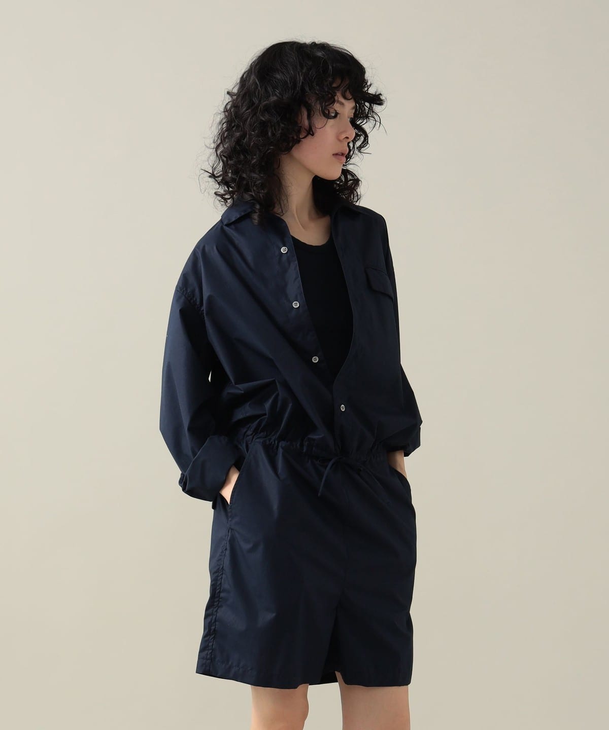 Summer All in one パンツ WOMEN NAVY 1 Summer All in one パンツ WOMEN NAVY 1