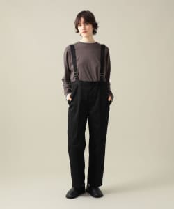 【+15%ポイントUP】【EXCLUSIVE】UNIVERSAL OVERALL / Ttweed Suspender Pants