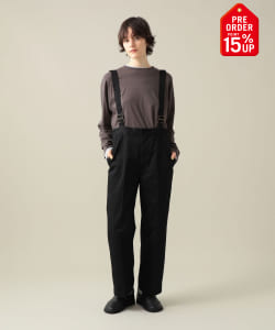 【+15%ポイントUP】【EXCLUSIVE】UNIVERSAL OVERALL / Ttweed Suspender Pants