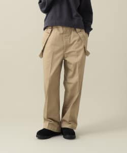 【+15%ポイントUP】【EXCLUSIVE】UNIVERSAL OVERALL / Ttweed Suspender Pants