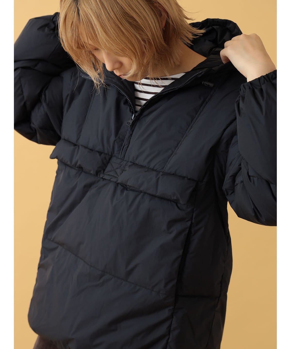 【EXCLUSIVE】REMI RELIEF レミレリーフ / Pop Over Jacket ブルゾン WOMEN Navy ONE SIZE 【EXCLUSIVE】REMI RELIEF レミレリーフ / Pop Over Jacket ブルゾン WOMEN Navy ONE SIZE