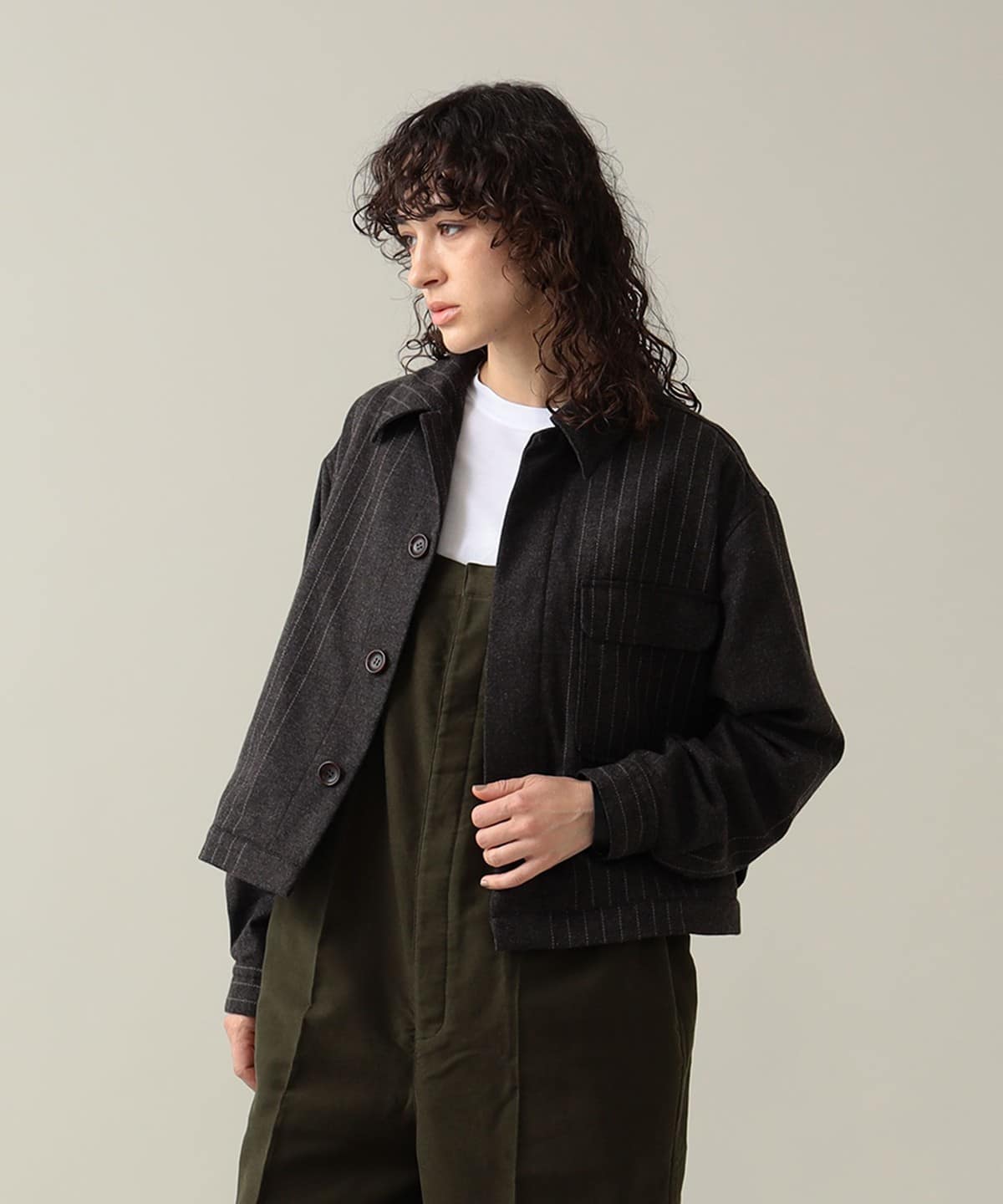 Camille Re:Newool Jacket ブルゾン WOMEN BROWN 0 Camille Re:Newool Jacket ブルゾン WOMEN BROWN 0